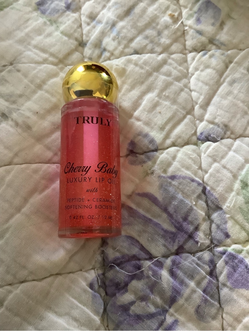 New TRULY Cherry Baby Lip Oil